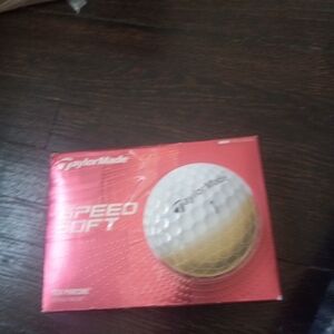 TaylorMade Speed Soft 2024 Golf Balls | White | 1 Dozen | USA | Open Box